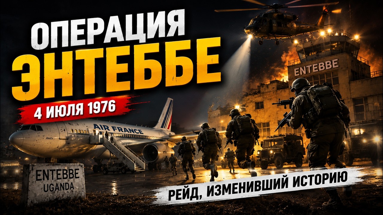Операция Энтеббе: Освобождение самолета, захваченного террористами