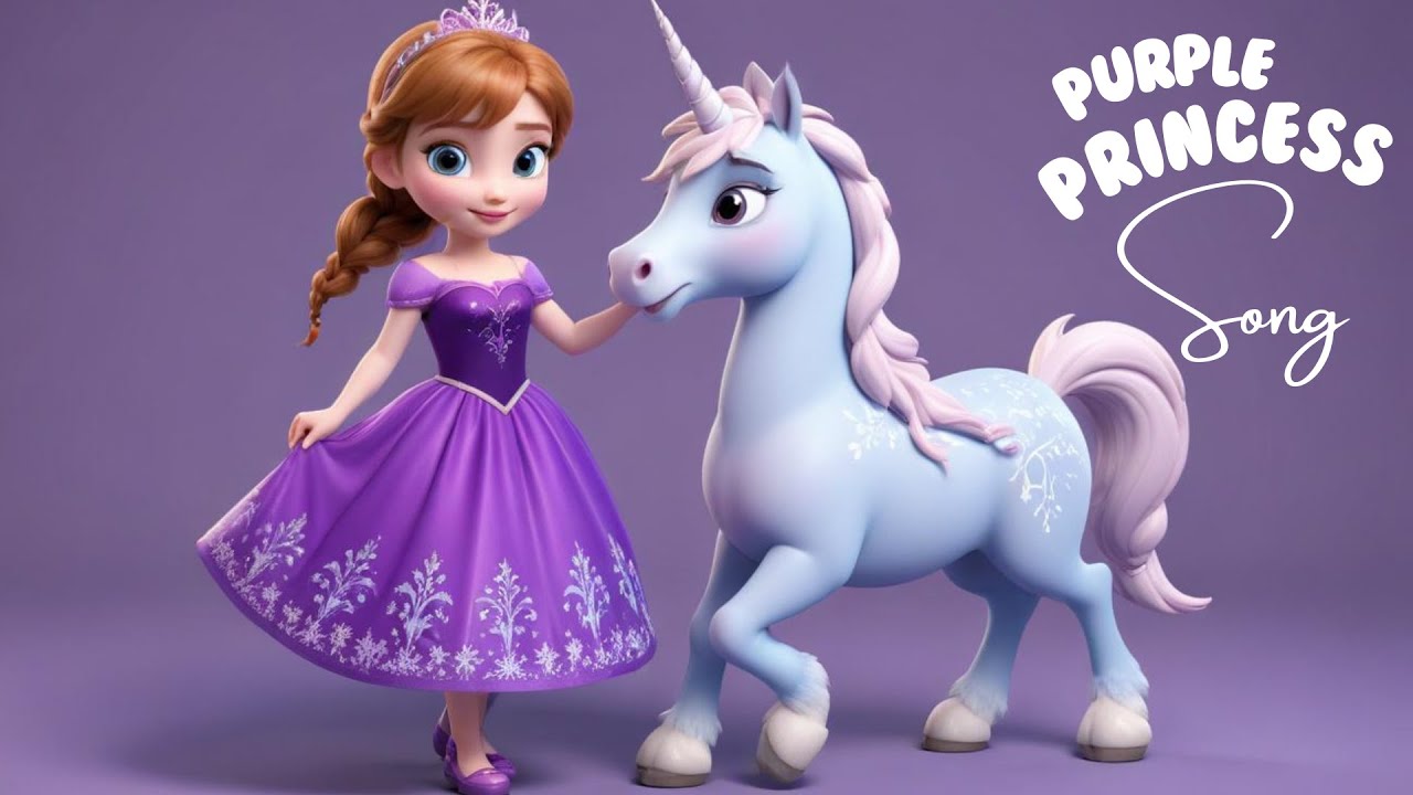 Purple Princess Song | Kids Song | Nursery Rhyme | Polo Pal Rhyme