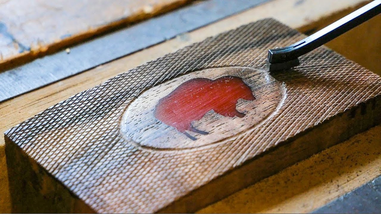 Making A Belt Buckle From Texas Walnut