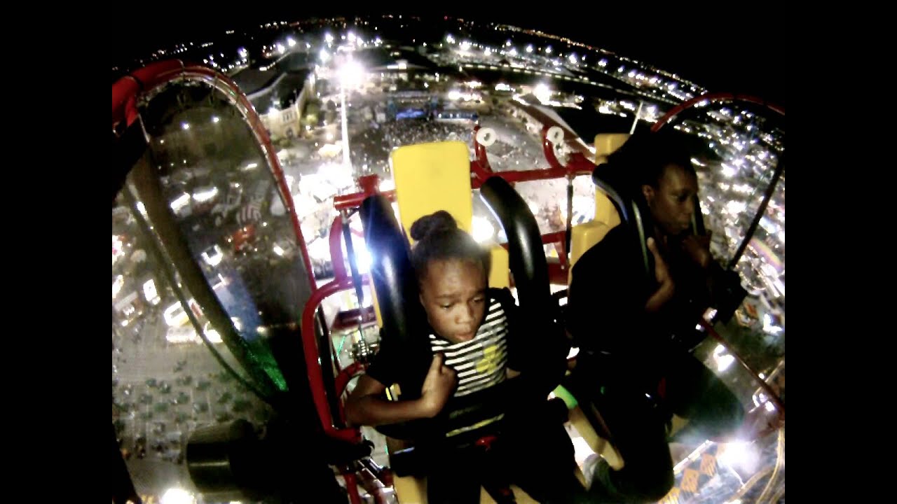 Tamara and Diamond Extreme Ride Skyscraper Tulsa State Fair