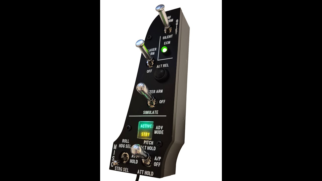 F-16C Misc Panel Gen 3 &mdash; Feel Every Switch | Real Immersion for DCS & BMS