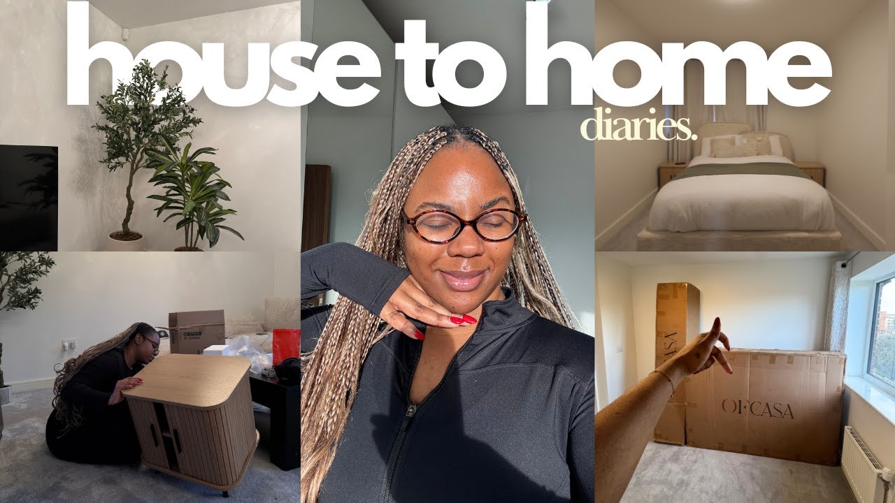 HOUSE TO HOME DIARIES: THE COZIEST BED SETUP, designing my dream BEDROOM, Best Mattress ever & more