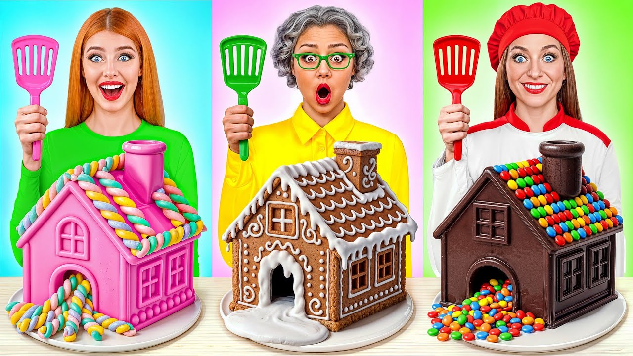 Кулинарный Челлендж: Я против Бабушки | Сумасшедшие Лайфхаки и Рецепты Candy DO