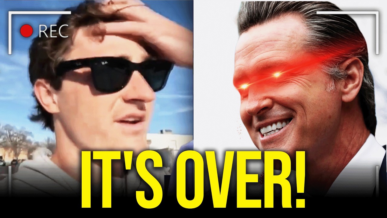 Newsom Ends MAGA Influencers Career