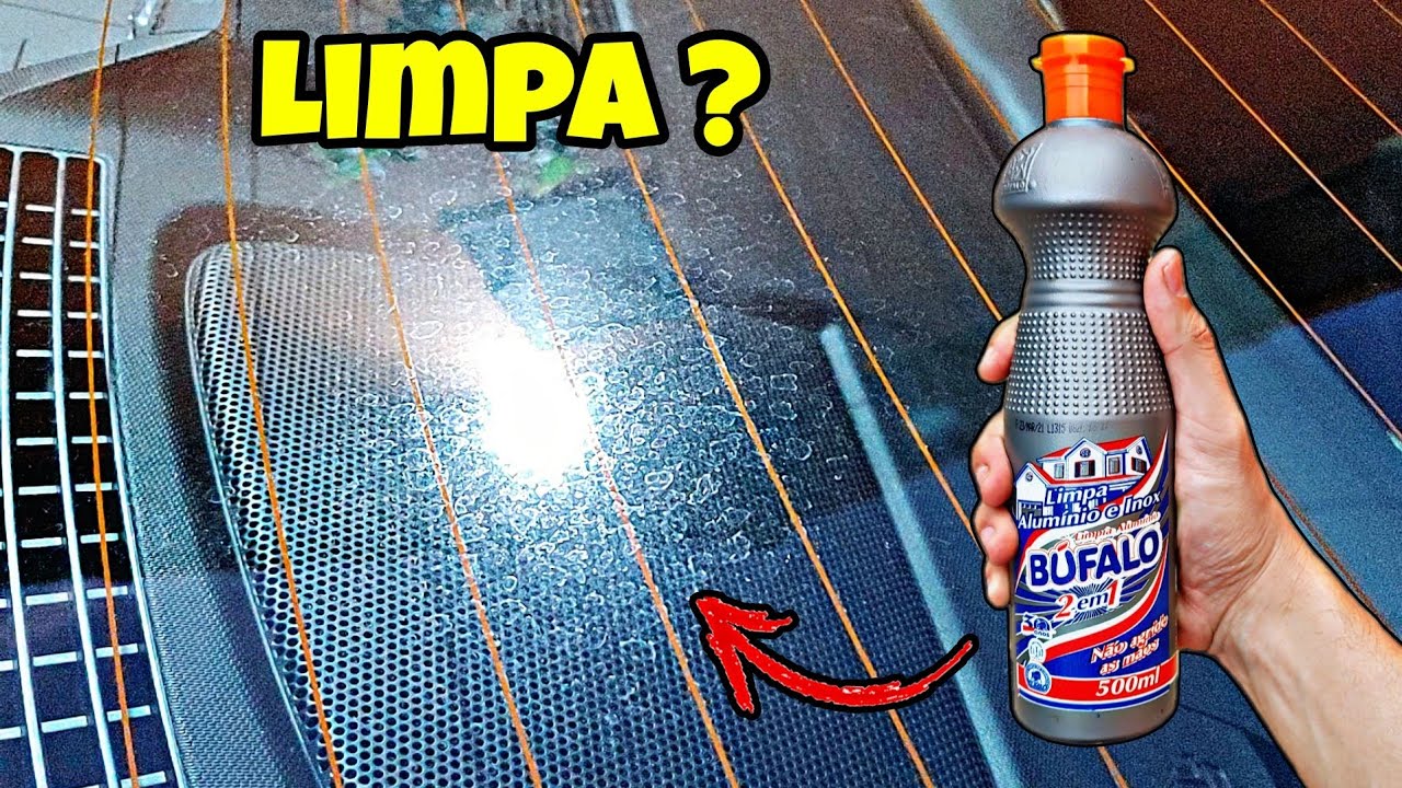 Limpa Alumínio Tira Chuva Acida Do Vidro ?