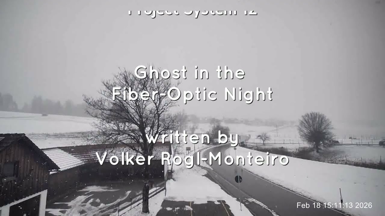 Project System 12   Ghost in the Fiber Optic Night | Gothic Pop Rock