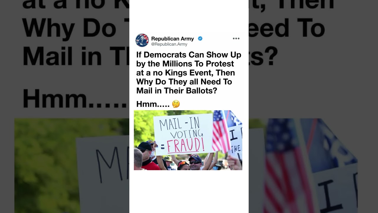 Mail-In Voting Debate EXPLODES Online 🇺🇸🔥
