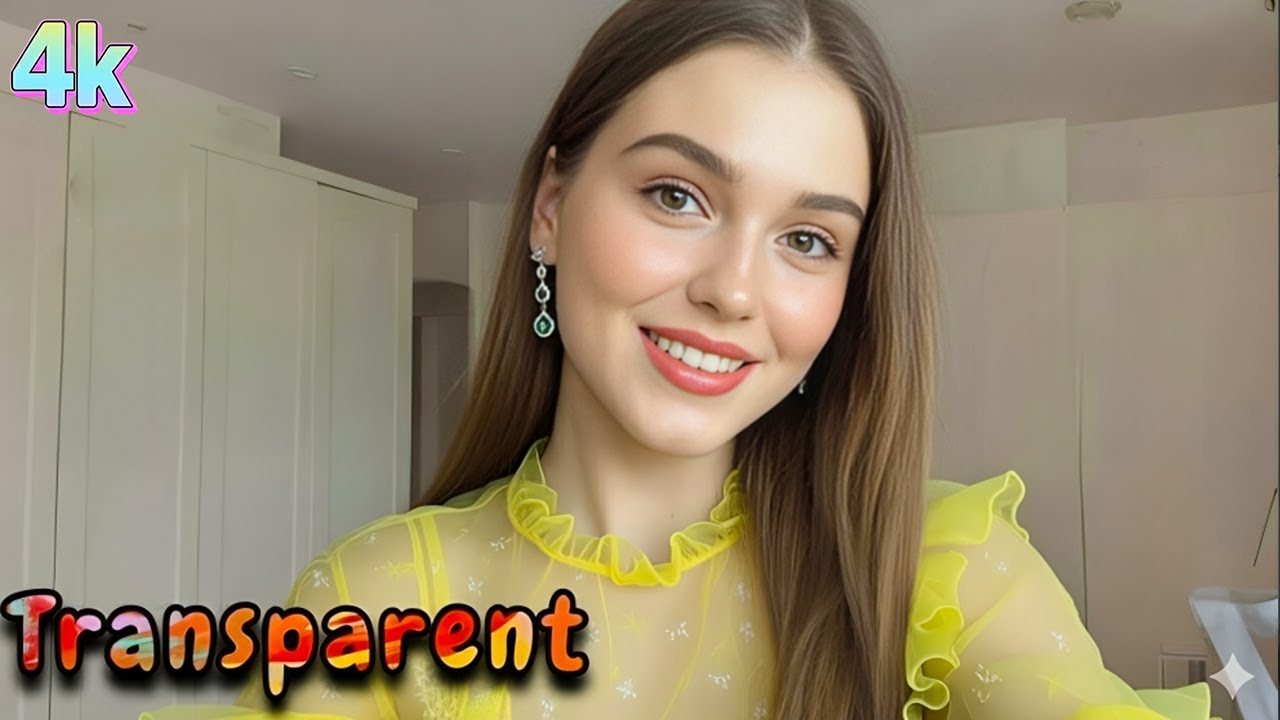 4k 2025 Try On Haul See Everything | Transparent Dress, Lingerie & Bikinis Styles