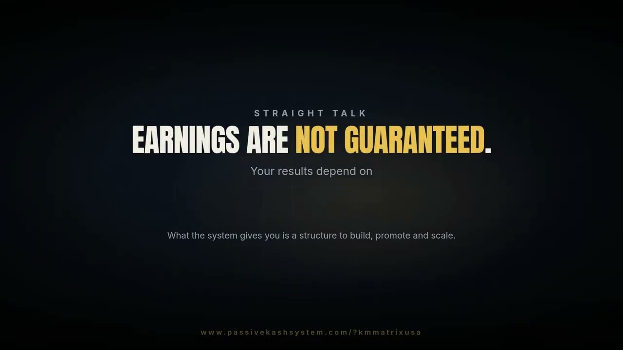 💰 KASH IS KING! | Discover the Passive KASH System! 👑