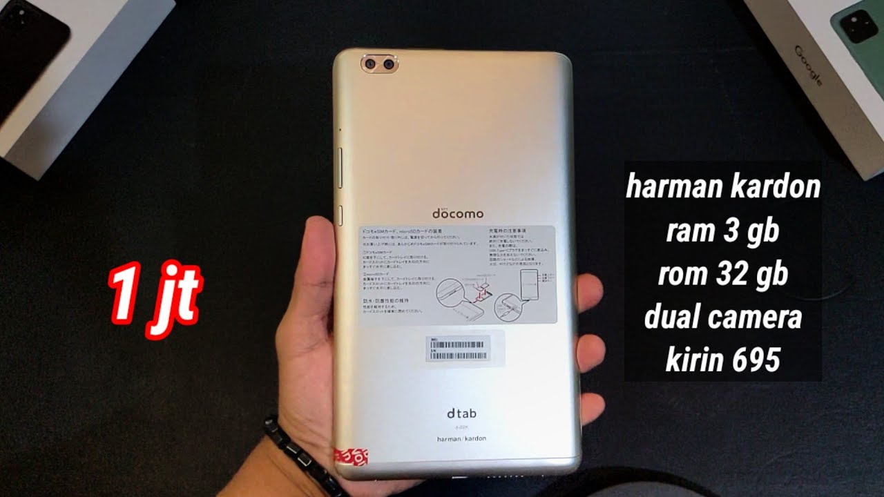 Tablet murah fitur berlimpah ~ Huawei Dtab D02K || Unboxing