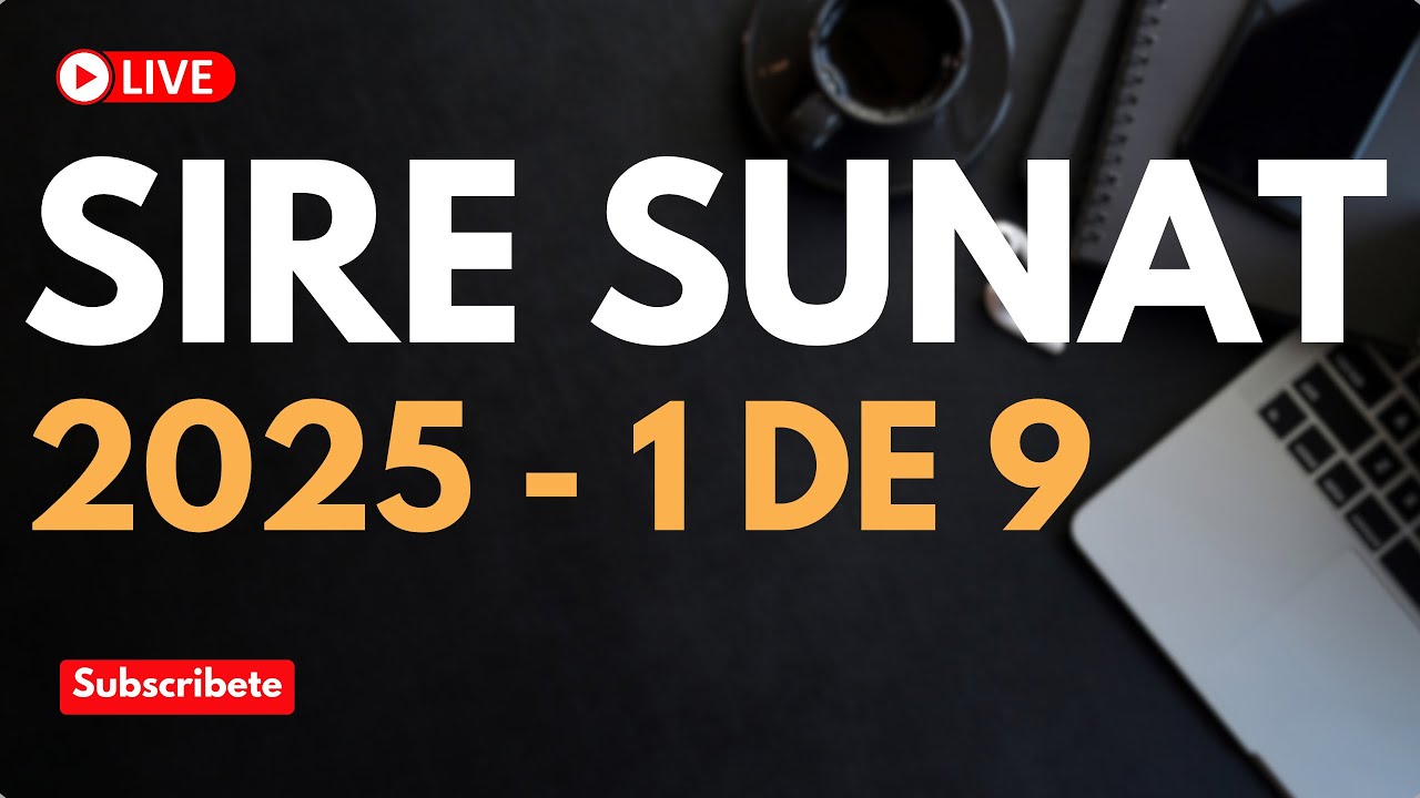 SIRE SUNAT 2025 - 1 DE 9