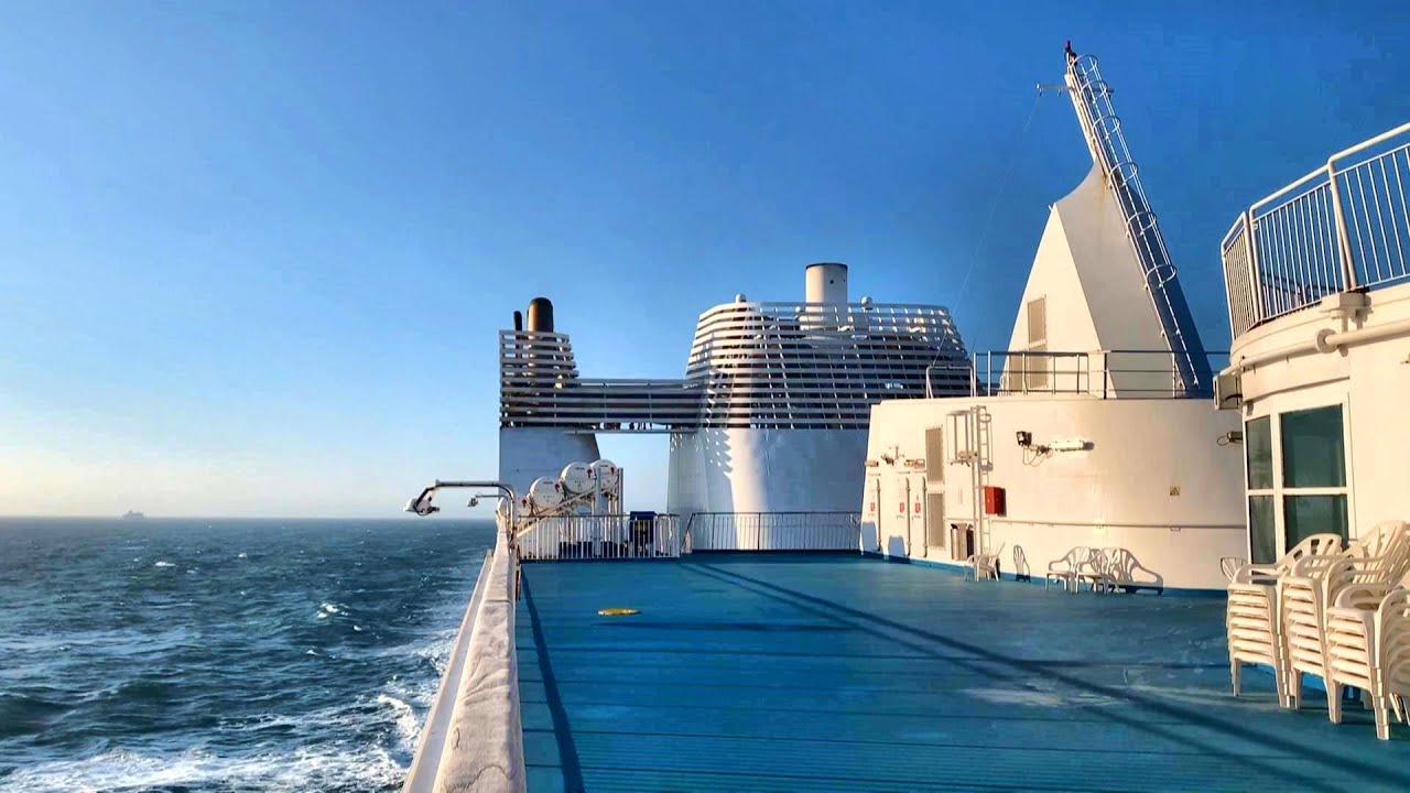 Портсмут — Кан — Паром MV Mont St Michel — Бретань