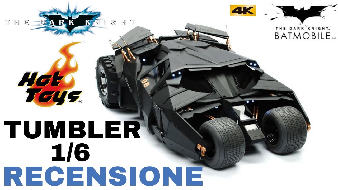 Hot Toys Batmobile Tumbler - MMS 69 - The Dark Knight - Unboxing e recensione Italiano