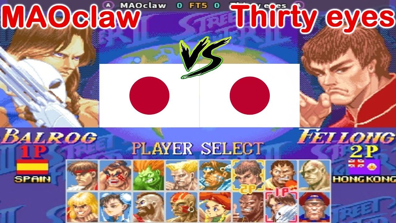 Super Street Fighter II X: Grand Master Challenge - MAOclaw vs Thirty eyes FT5