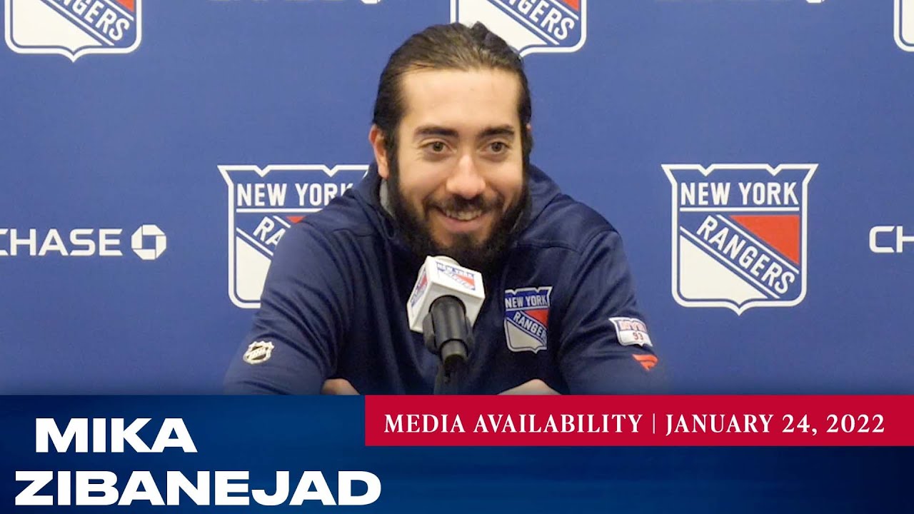 New York Rangers: Mika Zibanejad Pregame Media Availability | Jan. 24, 2022