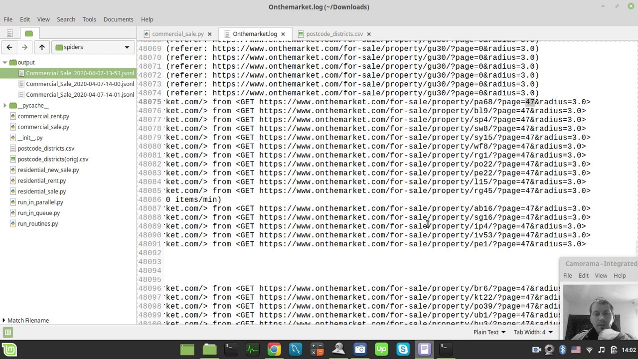 Web scraping freelancer's routine working days - debugging SCRAPY spider's pagination crawling logic