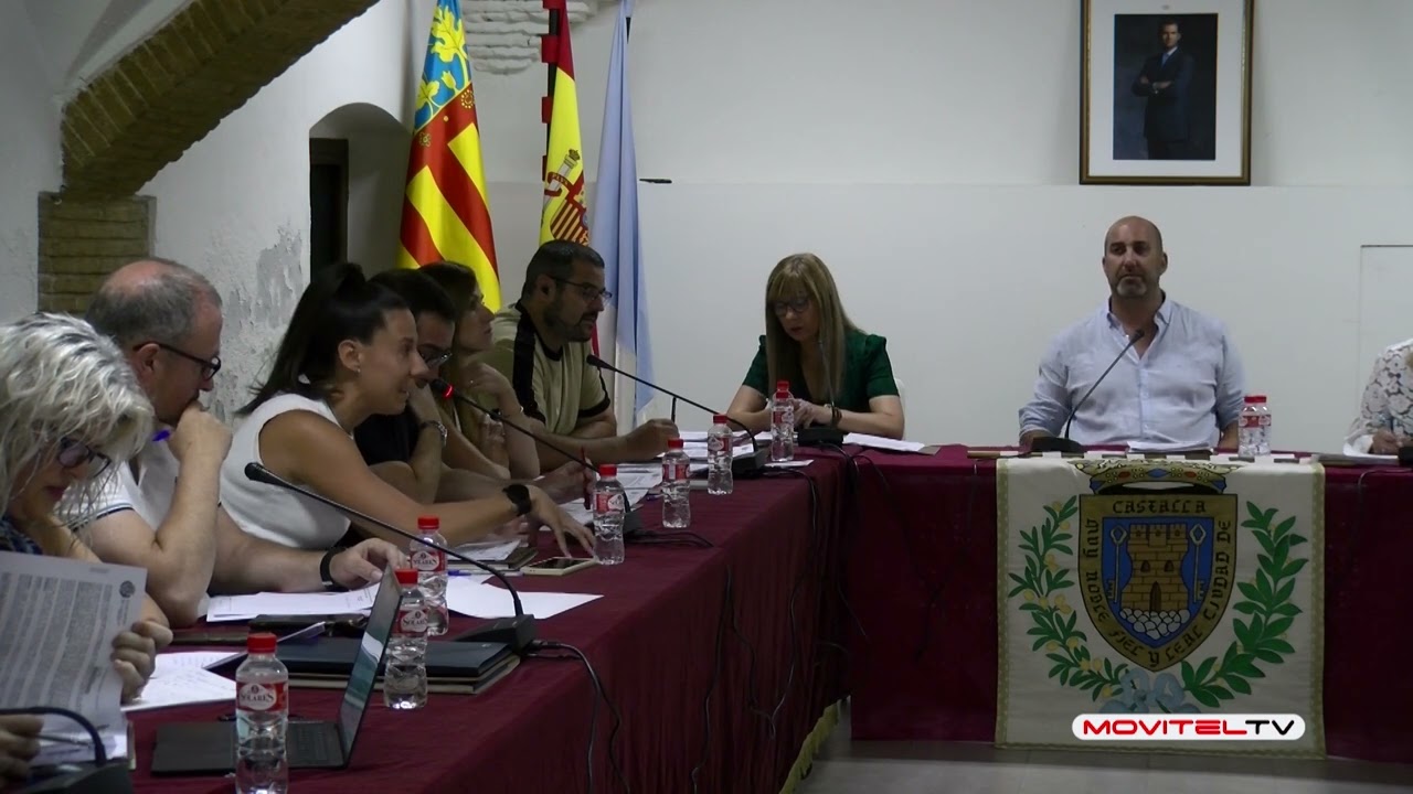 Pleno Ordinario M.I. Ayuntamiento de Castalla 31.07.2024