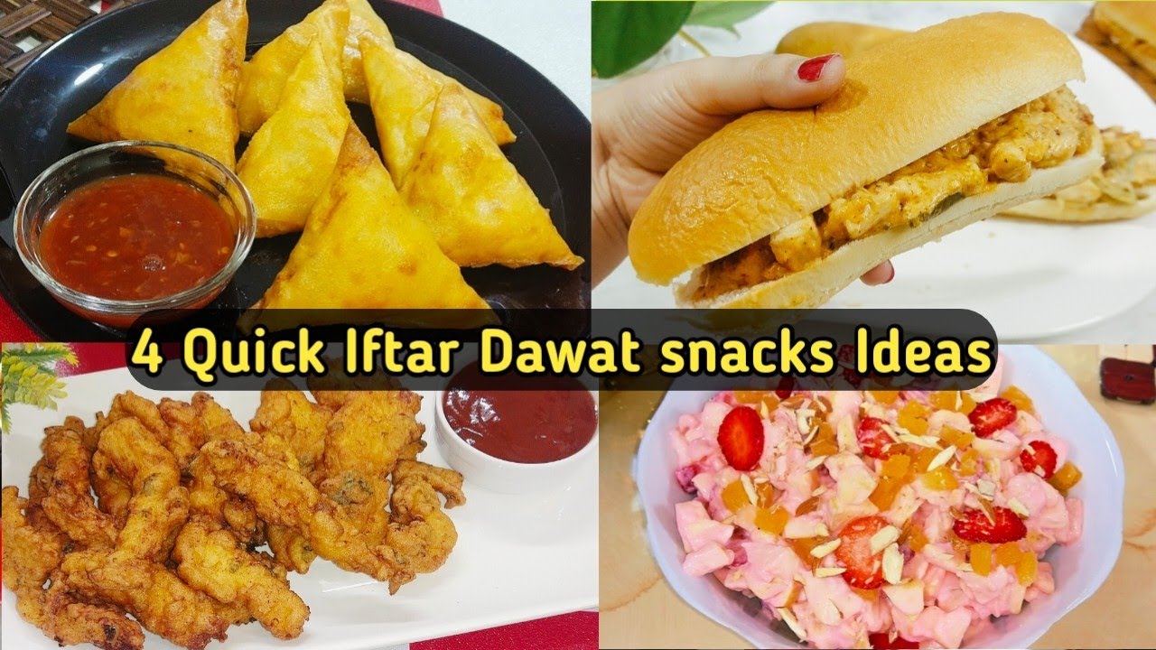 4 Best Iftar Dawat Recipes | Iftar Dawat Menu | Iftar Party Ideas | Ramzan Special Recipe #iftarmenu