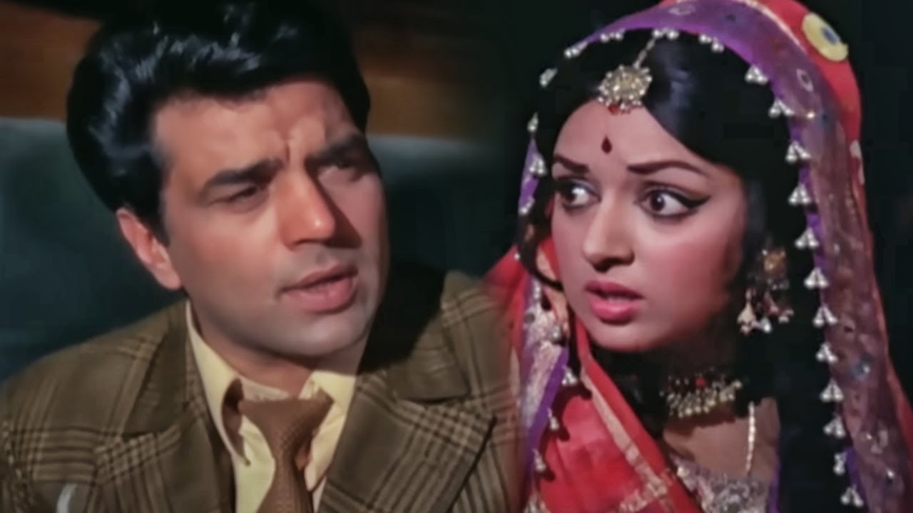 धर्मेंद्र हेमा मालिनी से उसकी सारी जानकारी निकालता है। Raja Jani Movie Best Scene