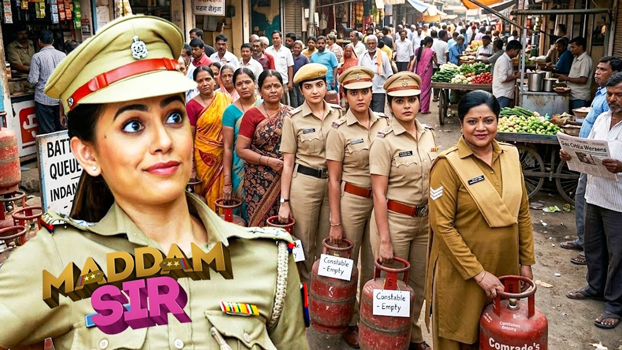 गैस हड़ताल से परेशान हुई मैडम सर की टीम, सिलेंडर के लिए लगी लंबी लाइन |  MADDAM SIR | New Episode