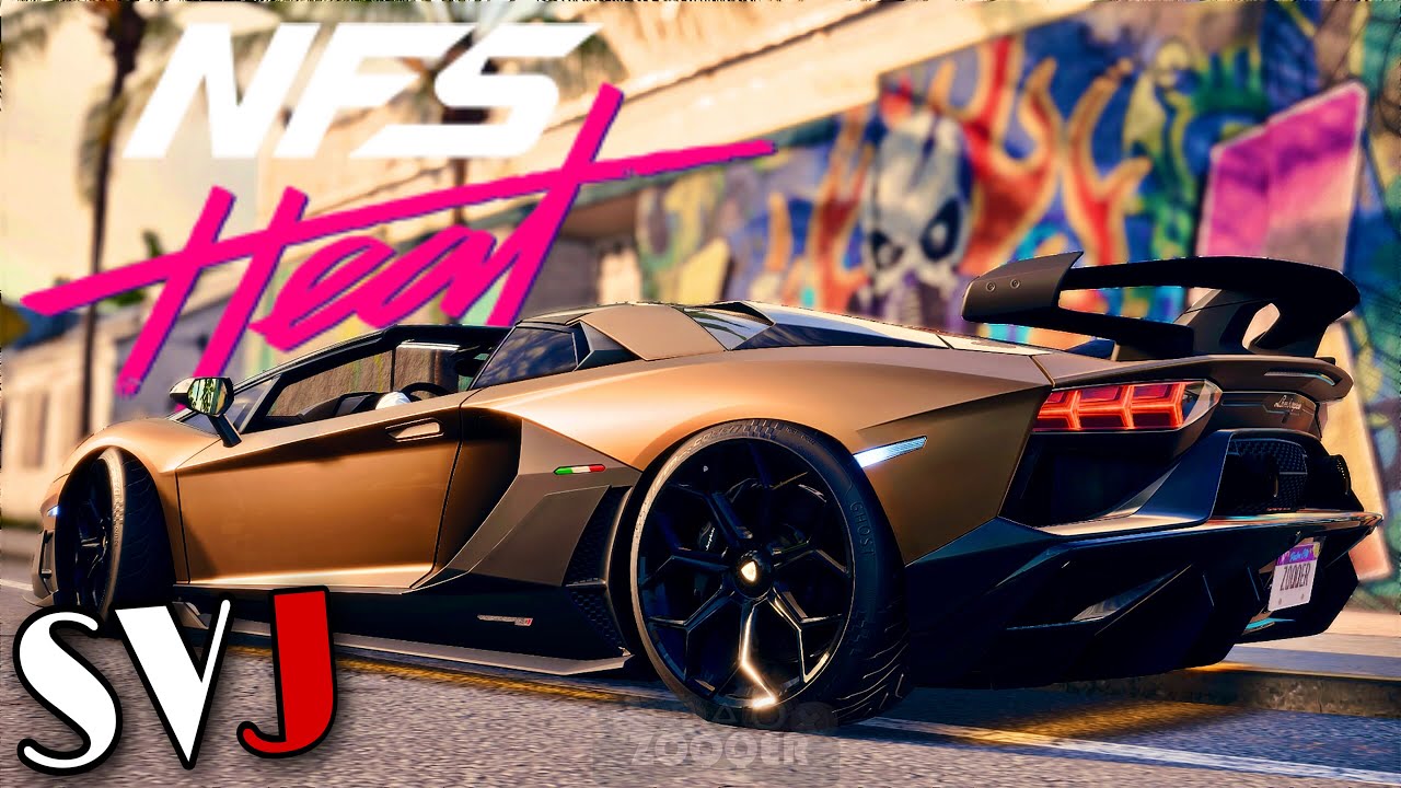 Aventador SVJ Roadster Tuning - NEED FOR SPEED HEAT