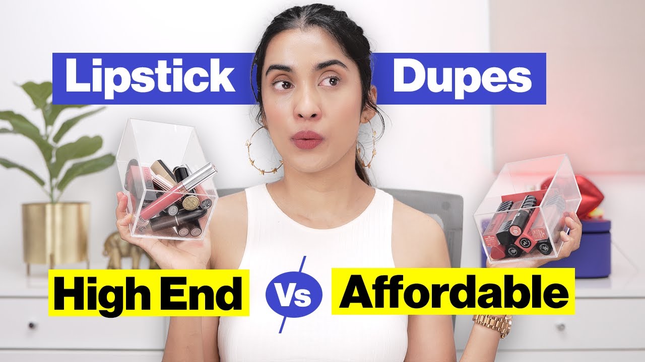 Affordable Lipstick Dupes For Highend Lipsticks Ft One Brand Staze Cosmetics