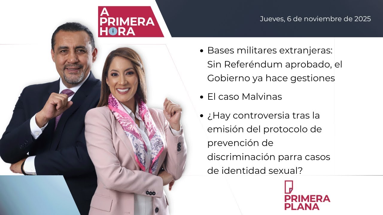 A Primera Hora | Lleg&oacute; Kristi Noem a Ecuador&nbsp;6/11/25