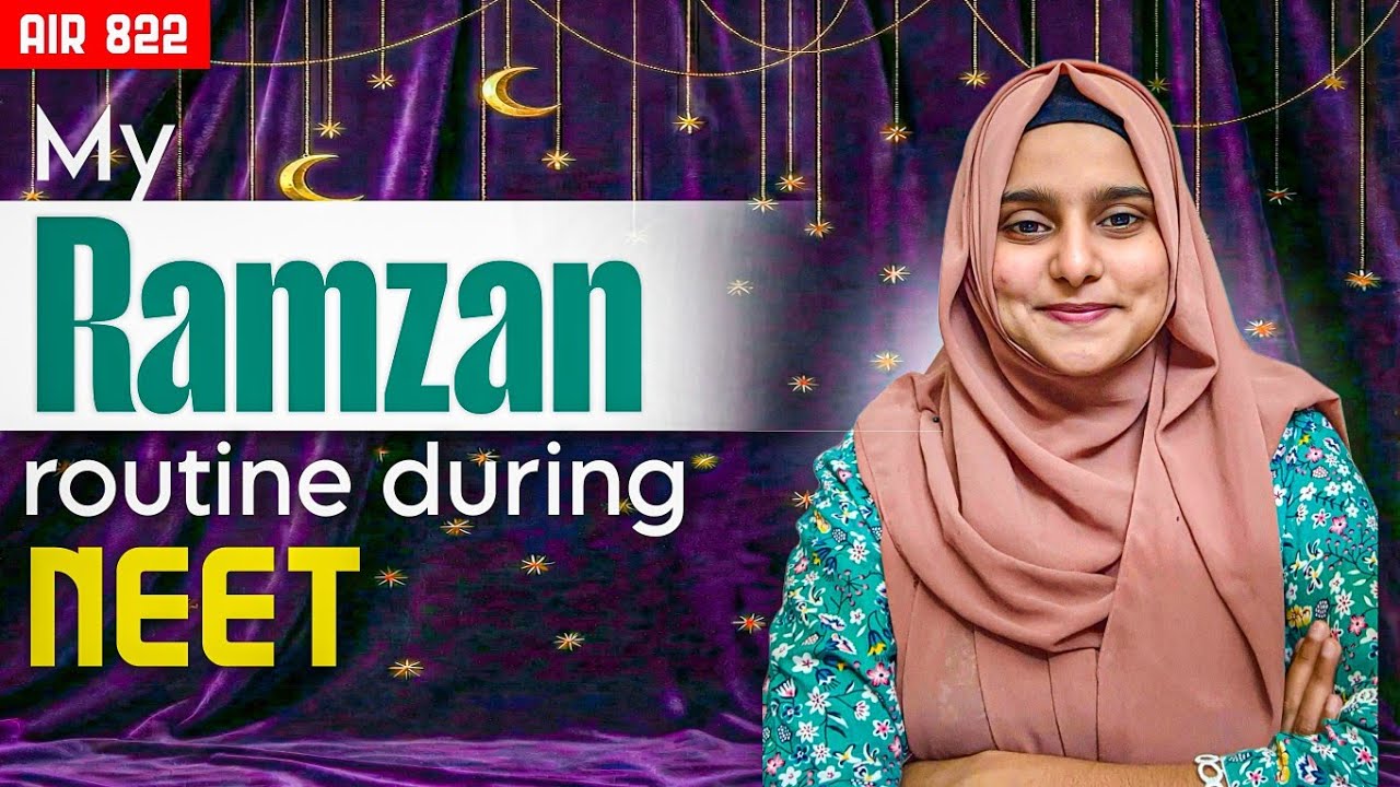 MY TWO YEARS RAMZAN ROUTINE WITH REVISION TEST | NEET 2026 , 2027 