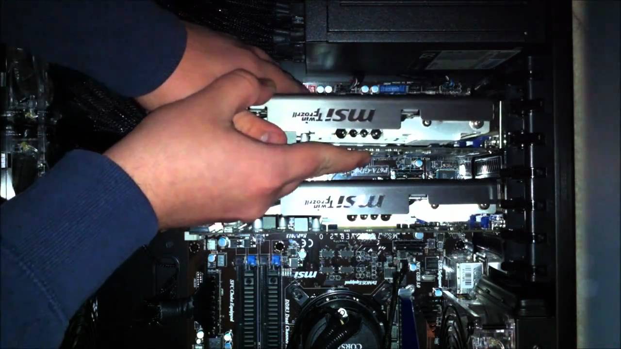 Upgrade MSI NVIDIA GeForce GTX 560 Ti Twin Frozr II Video Card SLI