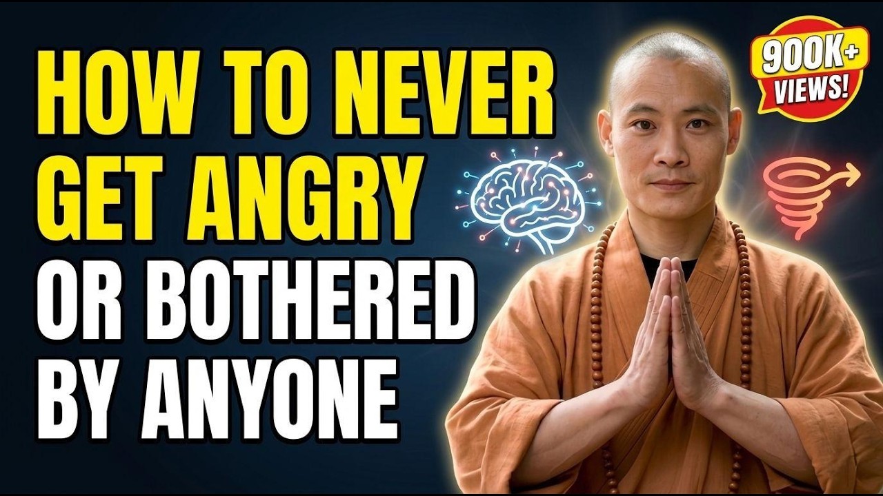 How To Never Get Angry or Bothered By Anyone | Shaolin Master Future...