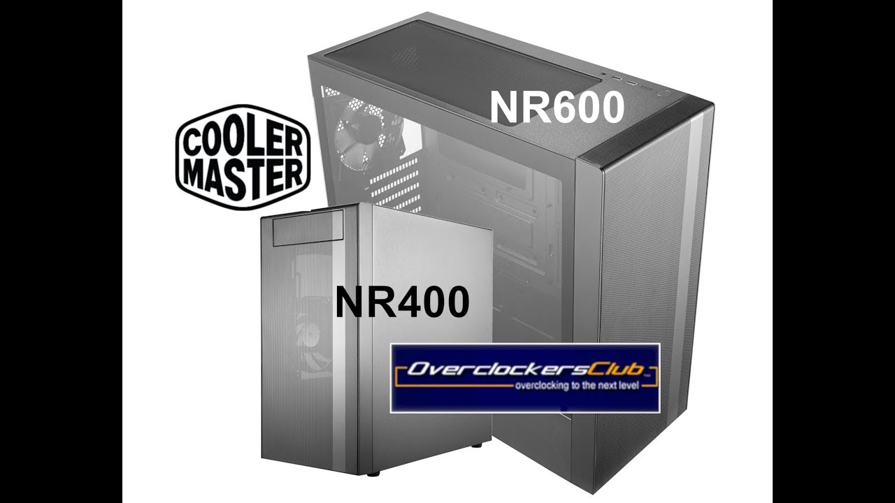 Cooler Master MasterBox NR400 and NR600 case reviews.