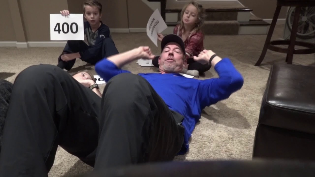 1,000 Crunch Challenge -- Adventuring Today Workout Video