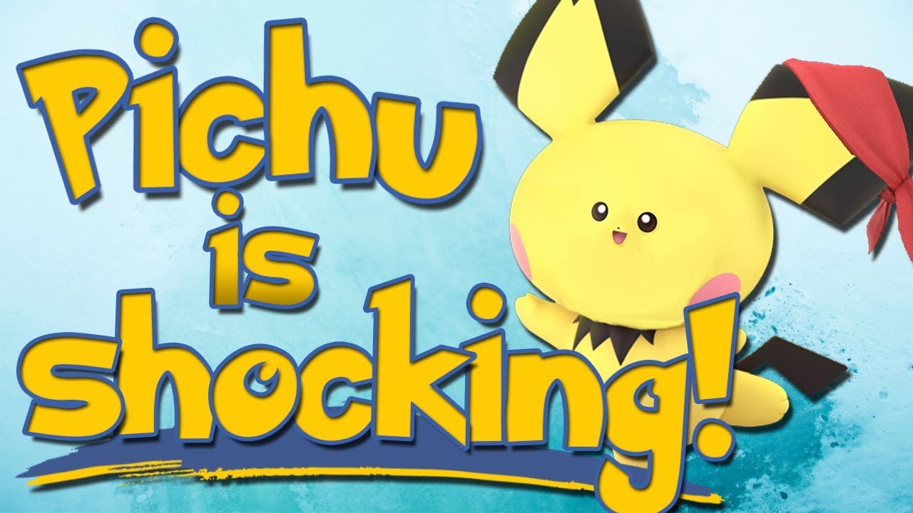 The Tiniest Top Tier! (Super Smash Bros. Ultimate Pichu Montage)