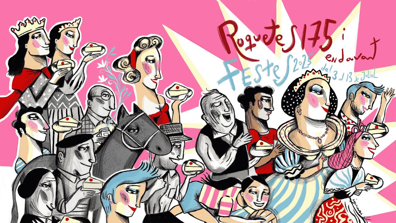 Proclamació de pubilles, pubilletes, hereus i hereuets Festes Majors de Roquetes 2025