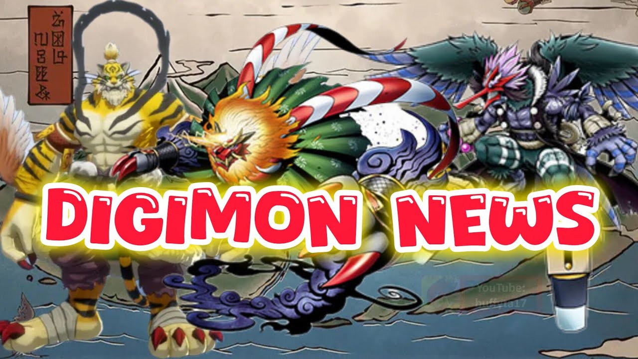 Новости Digimon: Kakamon, Tomorimon, Onibimon, Darumamon, Shishimamon, Tengumon и другие, обзор Y...