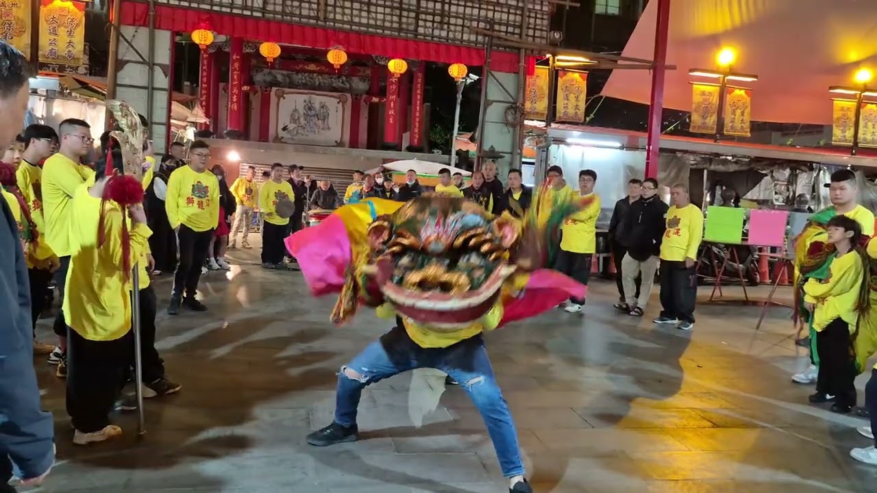 1l5/03/03日蘆洲混龍獅炮獅慶元宵遶境