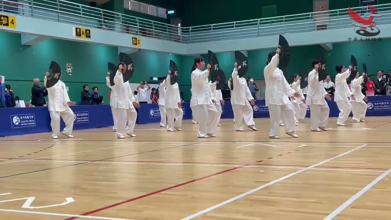 中華太極社B隊 陳式太極扇 (亞軍) - 沙田武術錦標賽2025       Taiji   Tai chi