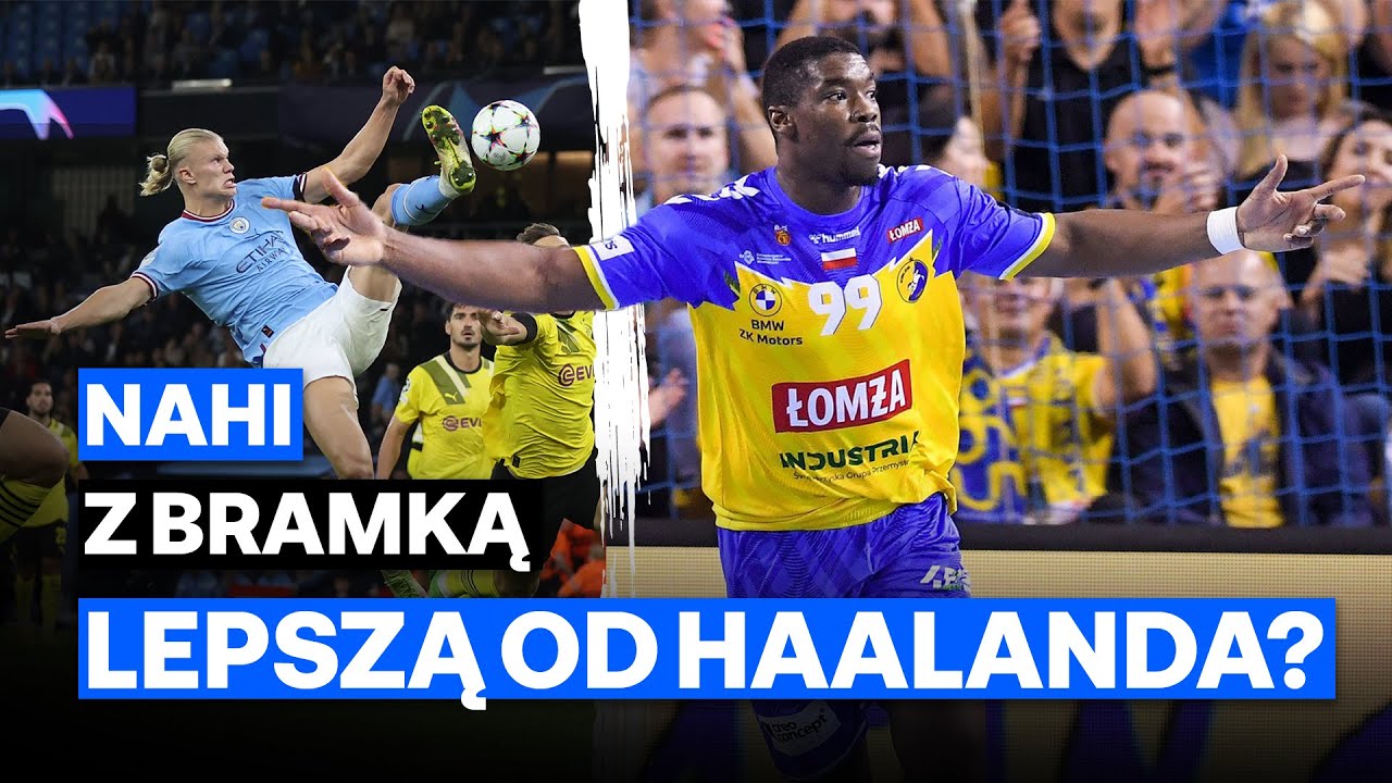 Ekwilibrystyczna bramka Dylana Nahiego z Kielc w Lidze Mistrzów!