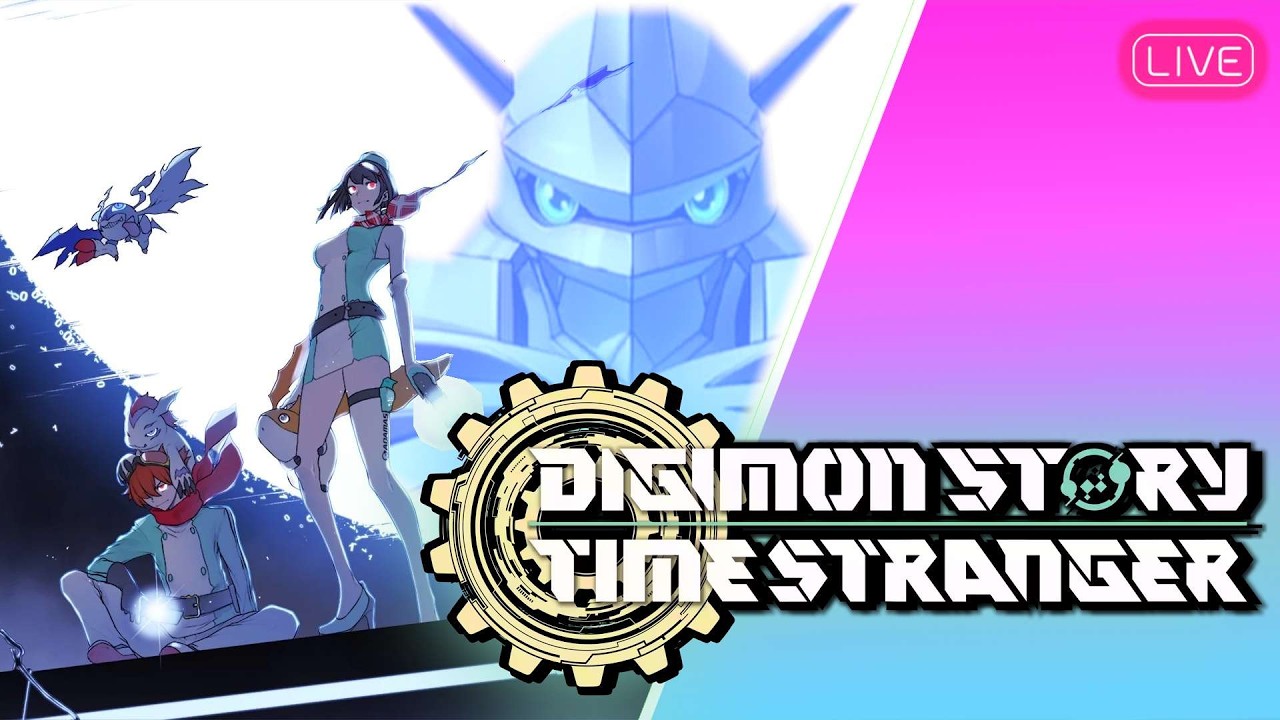 Digimon Story Time Stranger 🔴 Finishing Side Quests + DLC Adventures | Live Stream