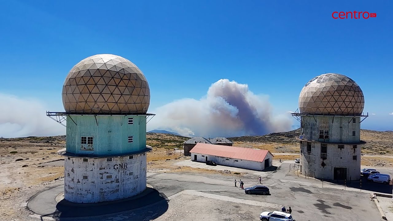Incêndio chegou à Torre na Serra da Estrela