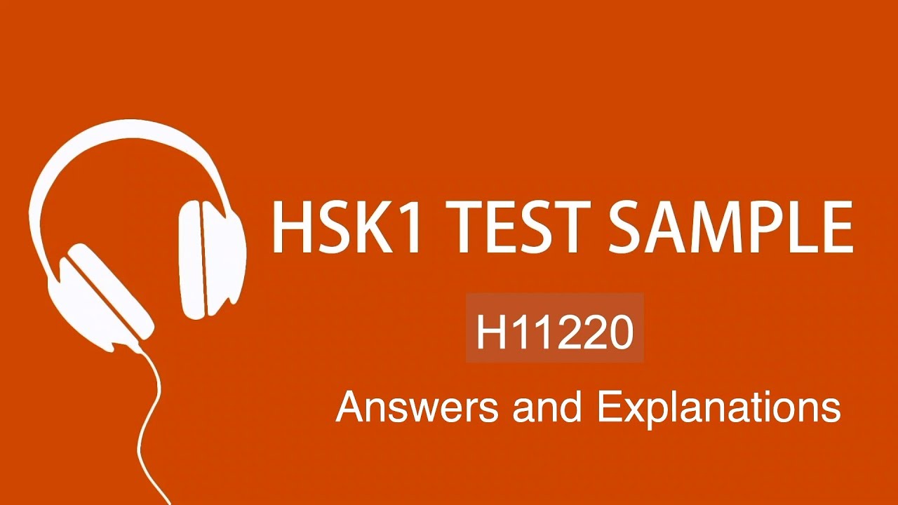 HSK1 TEST | The Answer and Explanation of H11220.Check how many scores you can get.