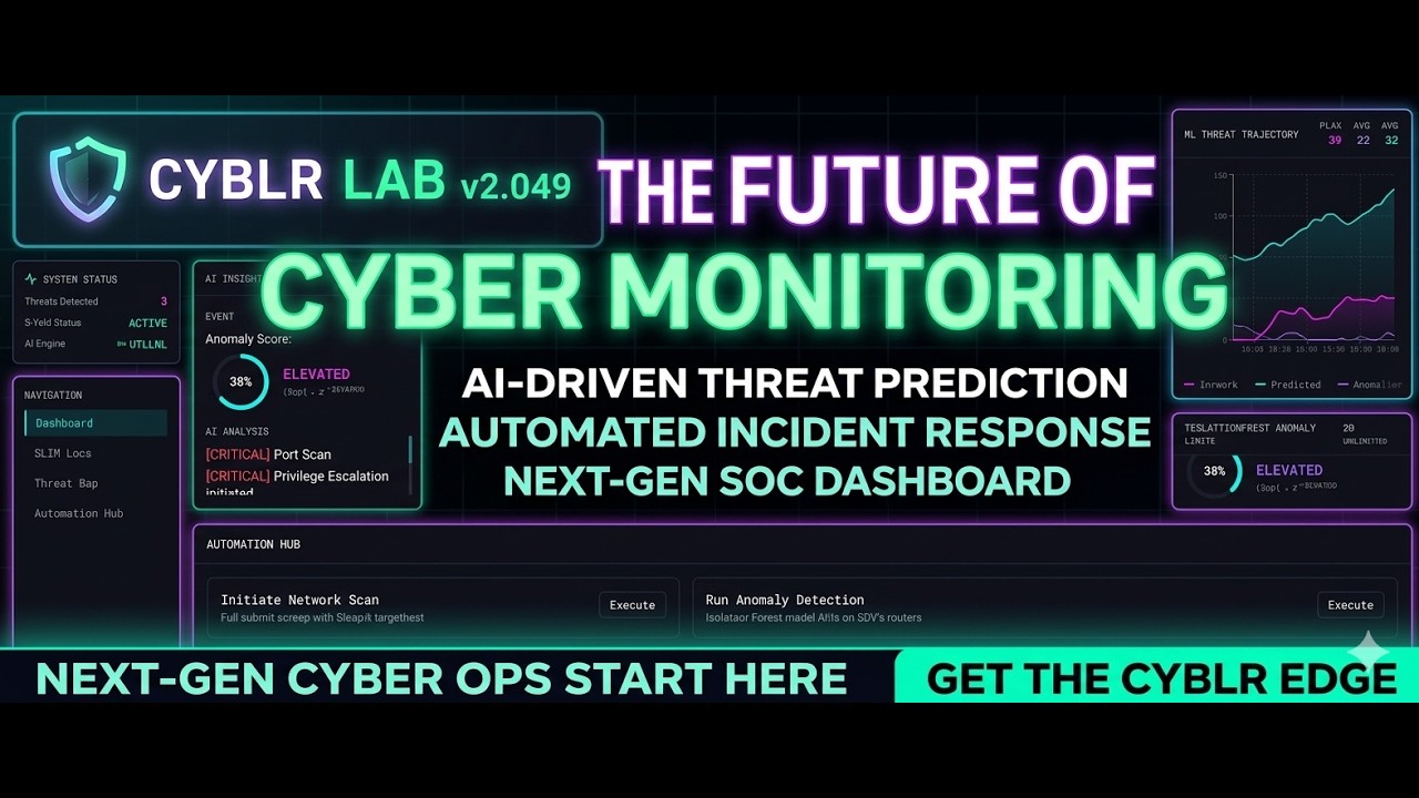 This Cybersecurity Dashboard Uses AI Automation and It's Next Level...