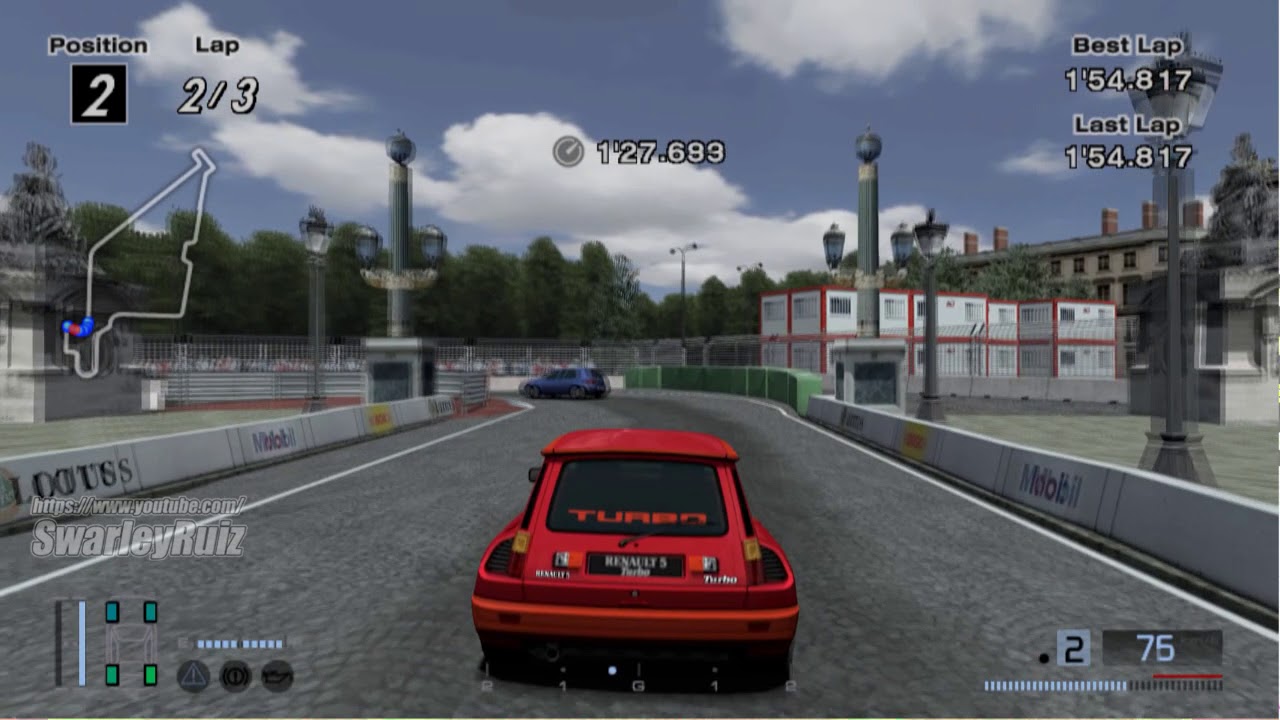 Gran Turismo 4 PS2 | Opera Paris | Renault 5 Turbo '80