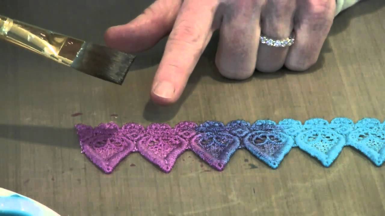 Venise Lace "Dyeing", Part I - The Basics by Joggles.com