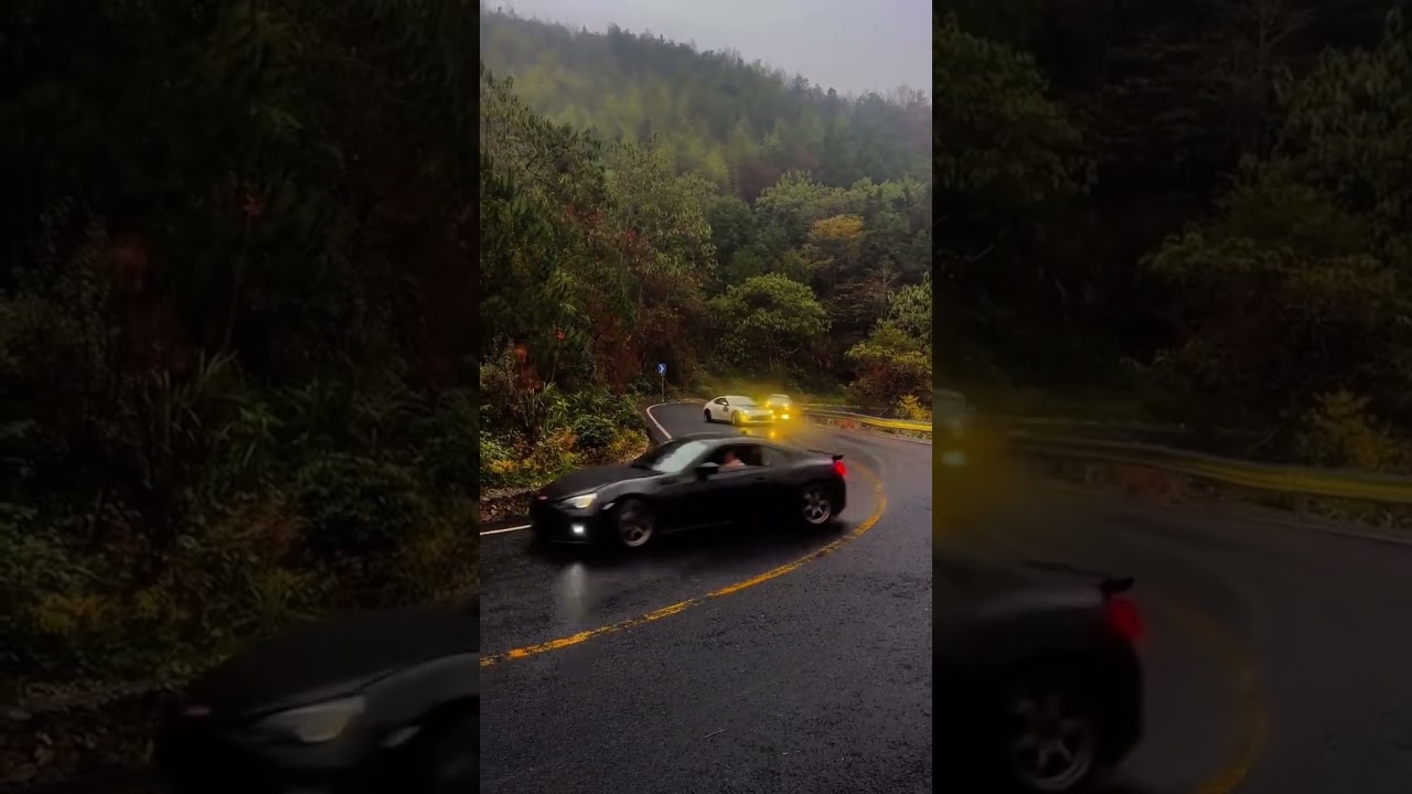 When the road becomes a track, the 86 takes you through every twist🏞️#toyota86