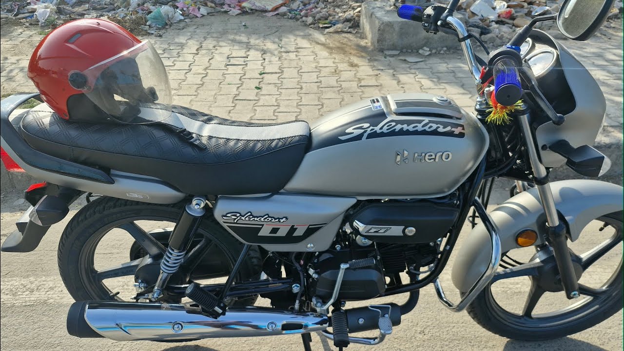 🔥HERO SPLENDOR PLUS 2026 01 EDITION NEW MODEL MATTE SILVER NEW COLOUR#hero#like#share#subscribe👍 
