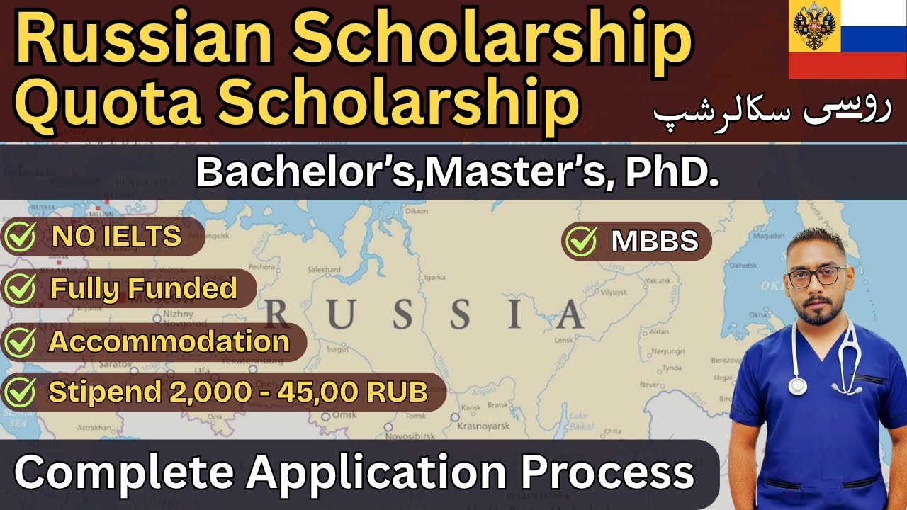 Russian Government / Quota Scholarship 2026 | Complete Application process | Study in Russia 2026