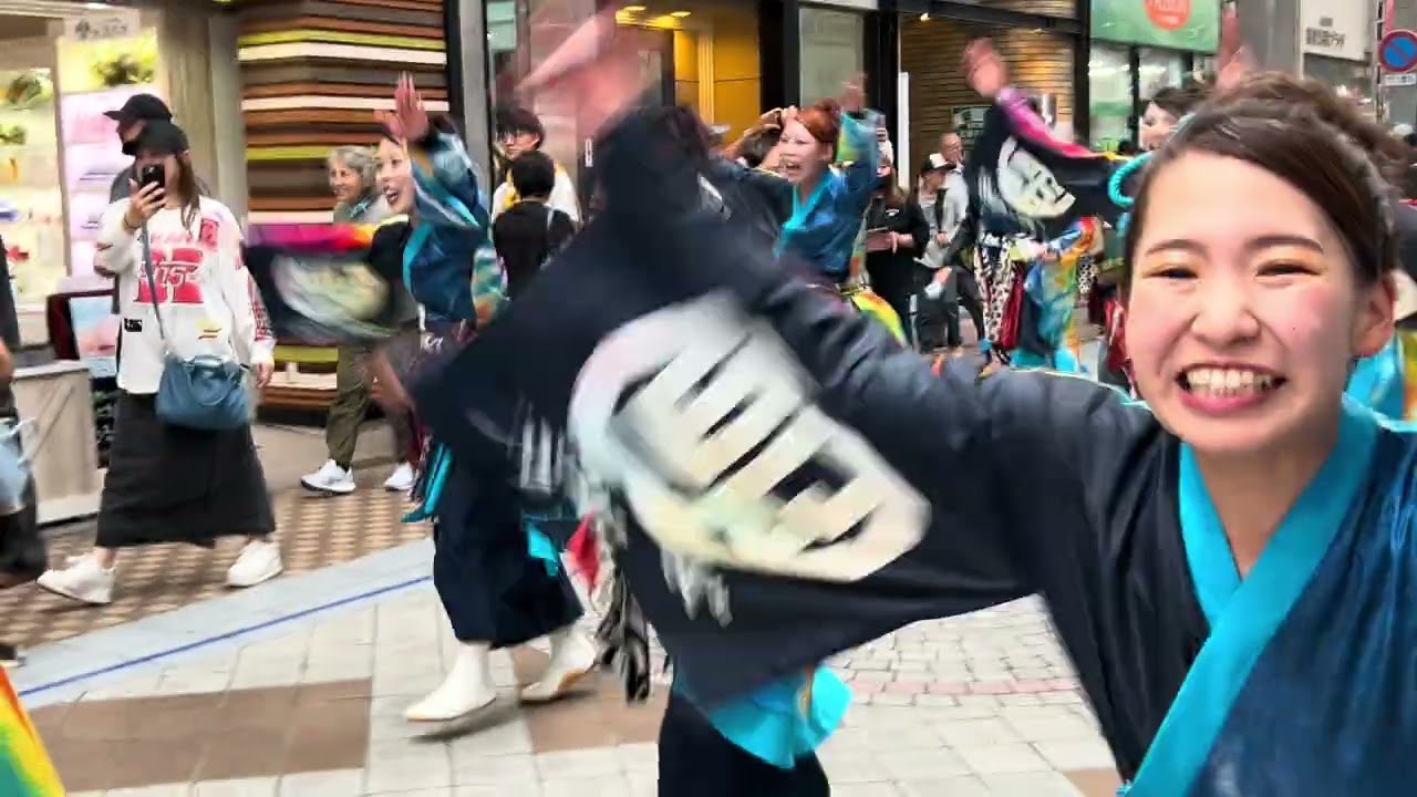 [4K] しんら　1kmチャレンジ③  第27回YOSAKOI させぼ祭り