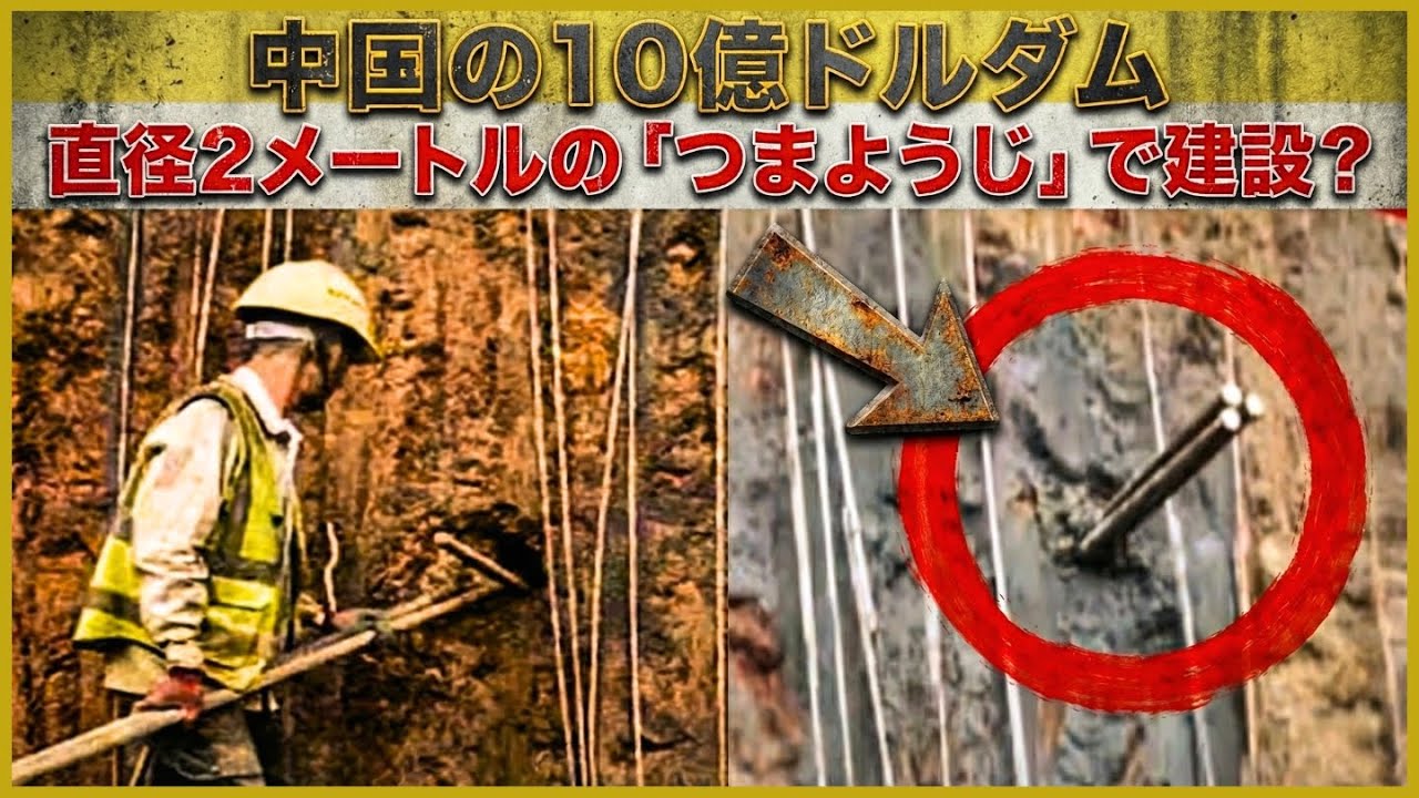 中国の10億ドルダムは詐欺だった！鋼鉄は2メートルに切断、中空セメント、そして監督者はカラオケ三昧