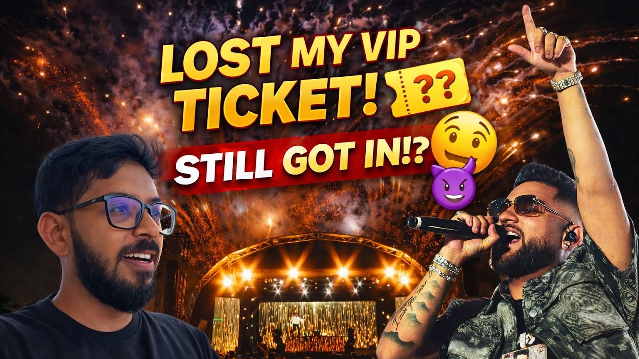 Lost the tickets… Still Got Into Karan Aujla Concert | Gurgaon to Chandigarh